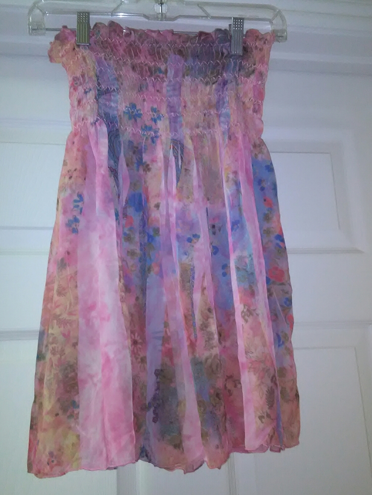 Strapless babydoll